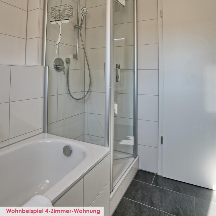 Badezimmer 4-Zimmerwohnung