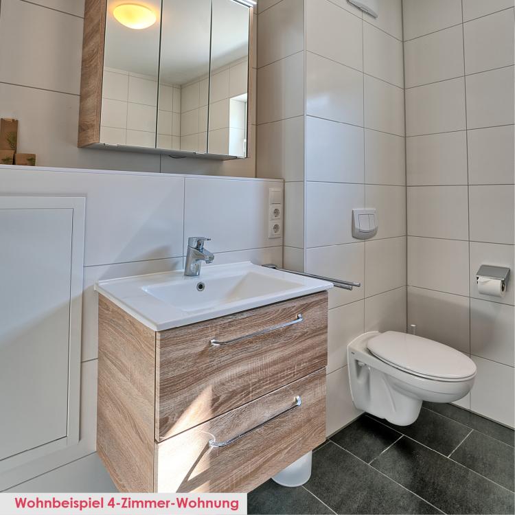 Badezimmer4Zimmerwohnung